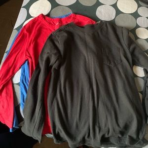 3 Wonder Nation gently used long sleeve shirts 6/7